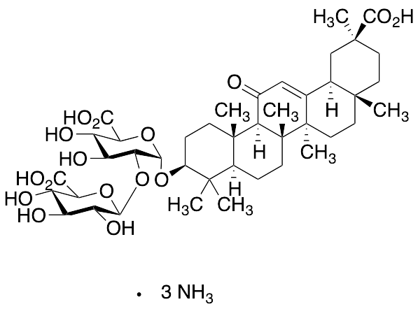 18alpha-Glycyrrhizic Acid Tri-ammonium Salt