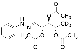(2R,3S,4S)-1-(2-Phenylhydrazono)-pentane-2,3,4-triacetate-d3