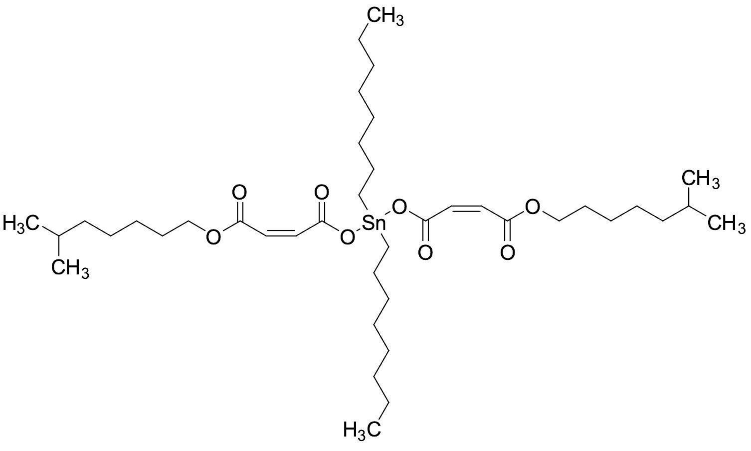 O,O'-(Dioctylstannanediyl) Bis(6-methylheptyl) Dimaleate