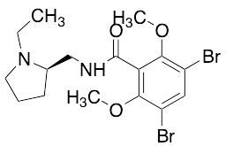 (R)​-3,​5-​Dibromo-​N-​[(1-​ethyl-​2-​pyrrolidinyl)​methyl]​-​2,​6-​dimethoxybenzamide