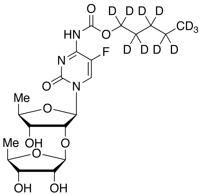 2’-O-(5’-Deoxy-beta-D-ribofuranosyl) Capecitabine-d11