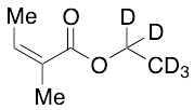 Angelic Acid Ethyl-d5 Ester
