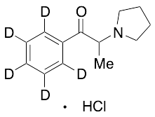 alpha-Pyrrolidinopropiophenone-d5 Hydrochloride