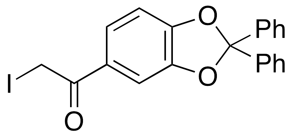 1-(2,2-Diphenyl-1,3-benzodioxol-5-yl)-2-iodoethanone