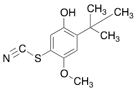 2-(tert-Butyl)-4-methoxy-5-thiocyanatophenol