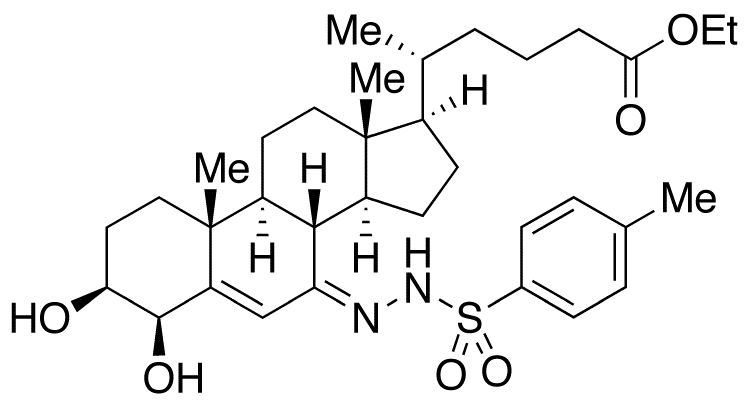 7-p-Toluenesulfonylhydrazide 3Beta,4Beta-Dihydroxy-chol-5-ene-24-carboxylic Acid Ethyl Ester