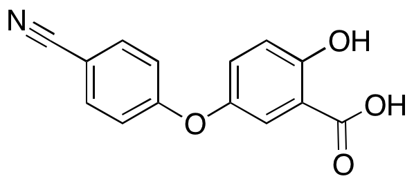 5-(4-Cyanophenoxy)-2-hydroxybenzoic Acid