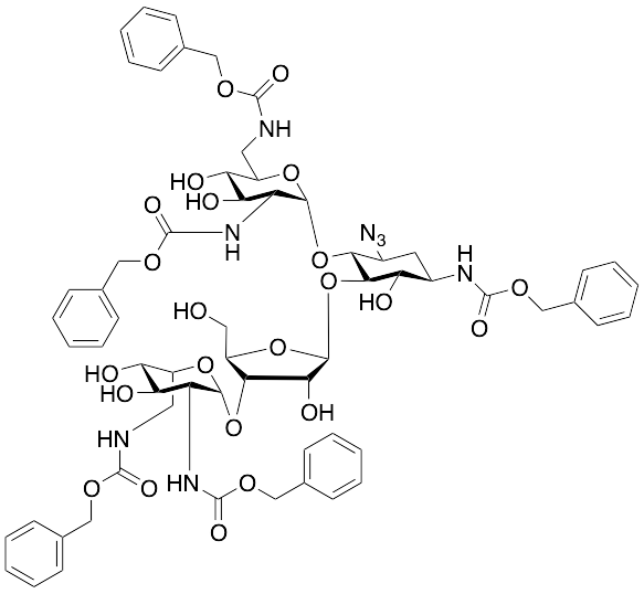 N-Penta-cbz 3-Azido Neomycin B