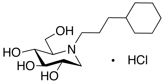 N-Cyclohexylpropyl Deoxynojirimycin, Hydrochloride