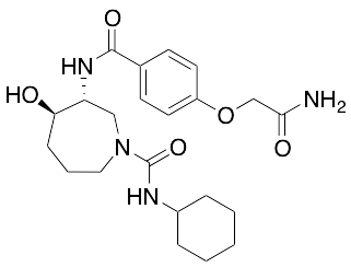 (3R,4R)-3-[[4-(2-Amino-2-oxoethoxy)benzoyl]amino]-N-cyclohexylhexahydro-4-hydroxy-1H-azepine-1-carboxamide