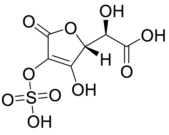 1,​4-​Lactone L-​threo-​Hex-​2-​enaric Acid 2-​(Hydrogen Sulfate)