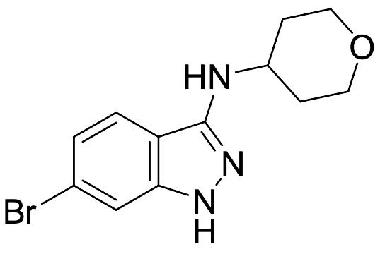 6-Bromo-N-(tetrahydro-2H-pyran-4-yl)-1H-indazol-3-amine