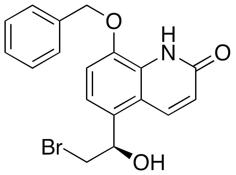 8-Benzyloxy-5-((R)-2-bromo-1-hydroxyethyl)-1H-quinolinone