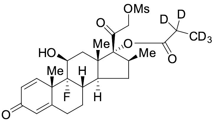 Betamethasone 21-Methanesulfonate 17-Propionate-d5
