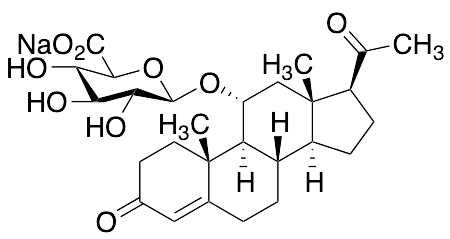 11Alpha-Hydroxy Progesterone Beta-D-Glucuronide Sodium Salt