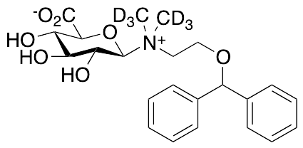 Diphenhydramine-d6 N-Beta-D-Glucuronide