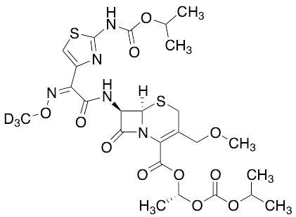 (1R)-Cefpodoxime Proxetil Isopropylcarbamate-D3