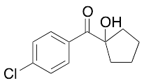 (4-Chlorophenyl)(1-hydroxycyclopentyl)methanone