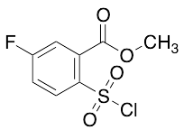 methyl 2-(chlorosulfonyl)-5-fluorobenzoate