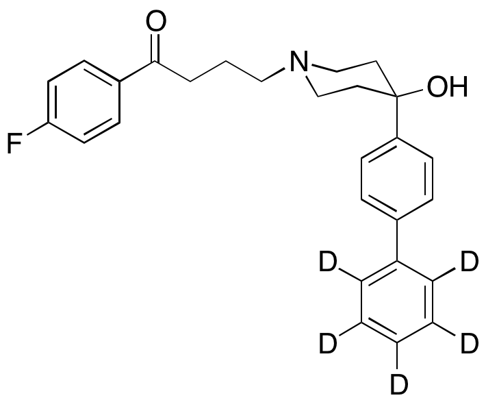4-(4-[1,1'-Biphenyl-d5]-4-yl-4-hydroxy-1-piperidinyl)-1-(4-fluorophenyl)-1-butanone