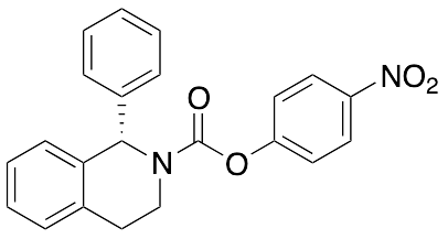 (S)-4-Nitrophenyl 1-Phenyl-3,4-dihydroisoquinoline-2(1H)-carboxylate