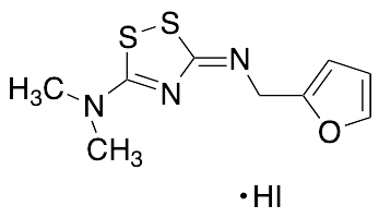 3-((Furan-2-ylmethyl)imino]-N,N-dimethyl-3H-1,2,4-dithiazol-5-amine Hydroiodide
