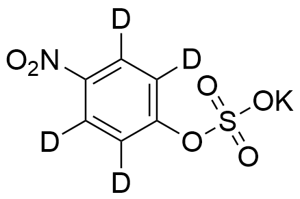 Potassium p-Nitrophenyl Sulphate-D4
