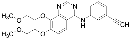 N-(3-Ethynyphenyl)-7,8-bis(2-methoxyethoxy)quinazolin-4-amine