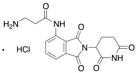 N-(3-Aminopropanoyl) Pomalidomide Hydrochloride