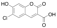 6-Chloro-7-hydroxycoumarin-3-carboxylic Acid