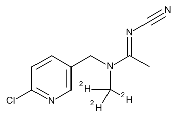 Acetamiprid D3 (N-methyl D3) - CAS No. 1353869-35-8 Acetamiprid D3 (N-methyl D3)