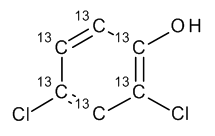 2,4-Dichlorophenol (13C6,99%) 100 µg/mL in Nonane