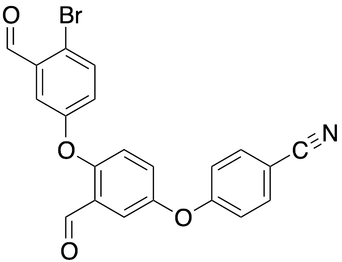 4-(4-(4-Bromo-3-formylphenoxy)-3-formylphenpxy)benzonitrile