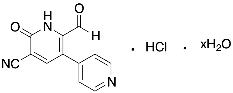 2-(Dihydroxymethyl)-6-oxo-1,4,5,6-tetrahydro-[3,4'-bipyridine]-5-carbonitrile Hydrochloride Hydrate