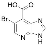 6-Bromo-3H-imidazo[4,5-b]pyridine-7-carboxylic Acid