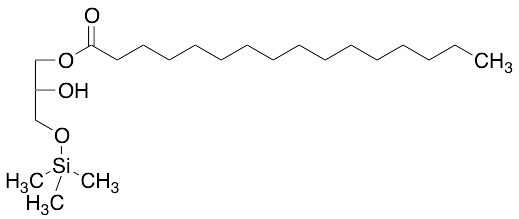 Hexadecanoic Acid 2-Hydroxy-3-[(trimethylsilyl)oxy]propyl Ester
