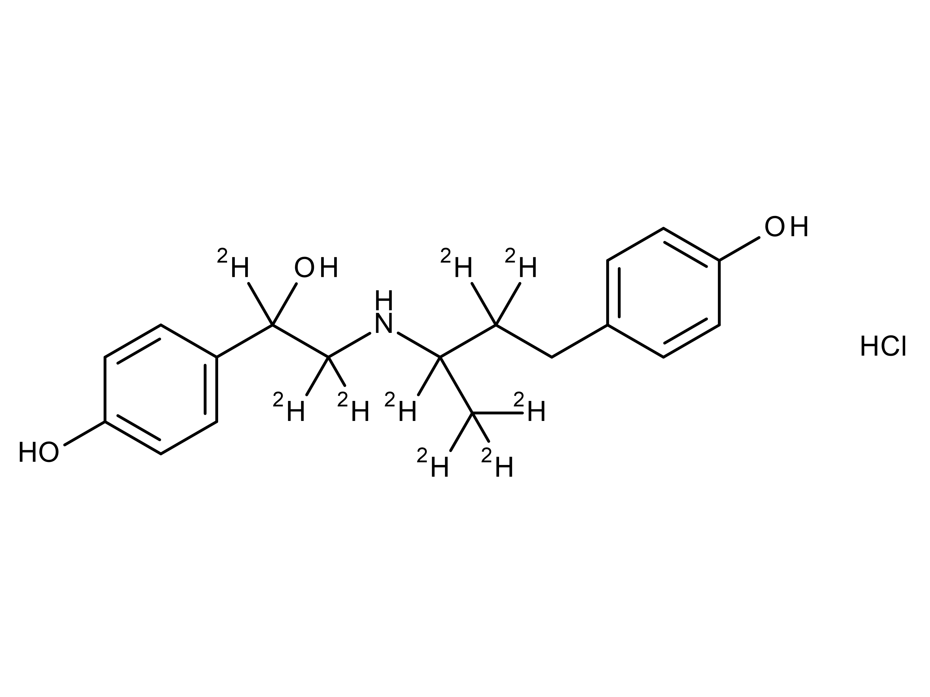 Ractopamine-d9 HCl (2-hydroxyethyl-1,1,2-d3; 1-methyl-d3-propyl-1,2,2-d3) (mixture of diastereomers)