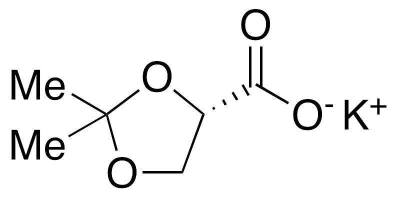 (4S)-2,2-Dimethyl-1,3-dioxolane-4-carboxylic Acid Potassium Salt