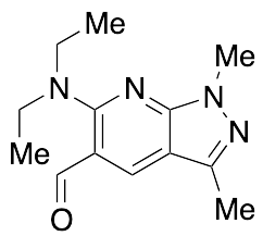 6-(Diethylamino)-1,3-dimethyl-1H-Pyrazolo[3,4-b]pyridine-5-carboxaldehyde
