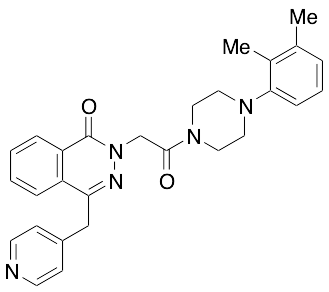 2-[2-[4-(2,3-Dimethylphenyl)-1-piperazinyl]-2-oxoethyl]-4-(4-pyridinylmethyl)-1(2H)-phthalazinone