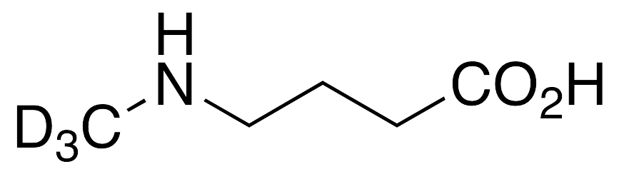 N-Methyl-4-aminobutyric Acid-d3