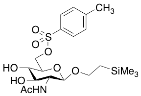 ((2R,3S,4R,5R,6R)-5-Acetamido-3,4-dihydroxy-6-(2-(trimethylsilyl)ethoxy)tetrahydro-2H-pyran-2-yl)methyl 4-Methylbenzenesulfonate