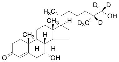 (7alpha,​25R)​-7,​26-​Dihydroxy-cholest-​4-​en-​3-​one-d6