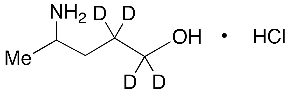 4-Amino-1-pentanol-d4 Hydrochloride Salt
