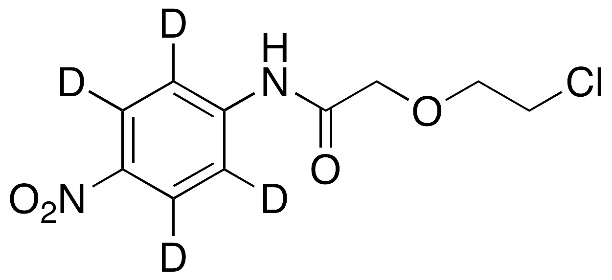 2-(2-Chloroethoxy)-N-(4-nitrophenyl)acetamide-d4