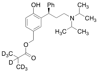 (R)-5-Isopropylcarbonyloxymethyl Tolterodine-d7