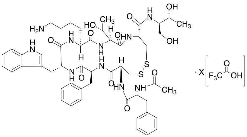 N-Acetyl-Phe-Octreotide Trifluoroacetic Acid Salt
