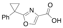 2-(1-Phenylcyclopropyl)-4-oxazolecarboxylic Acid