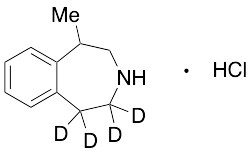 1-Methyl-2,3,4,5-tetrahydro-1H-3-benzazepine-d4 Hydrochloride