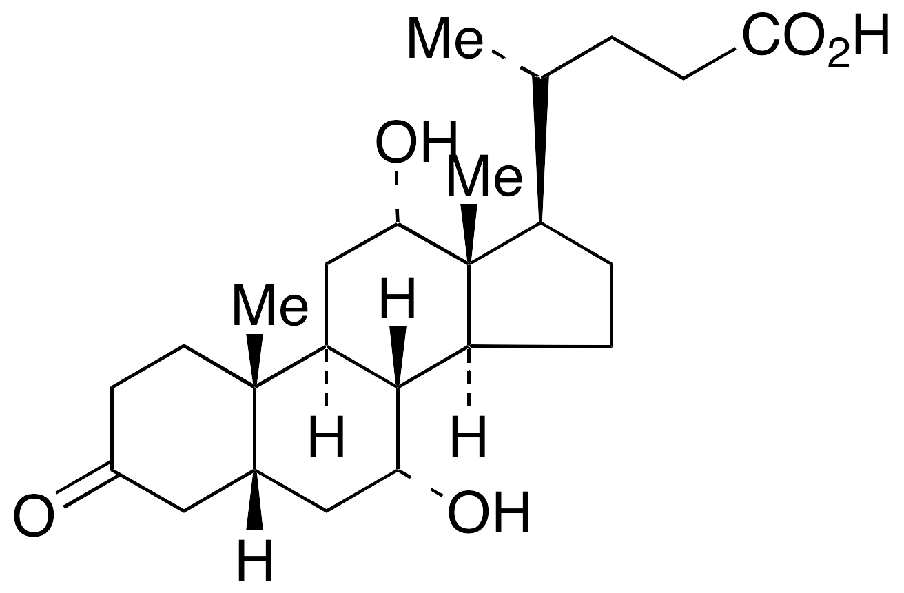 3-Oxo-7alpha,12alpha-hydroxy-5beta-cholanoic Acid
